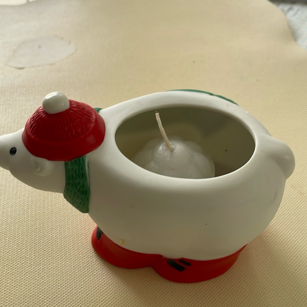 Ceramic Candle Care Bear